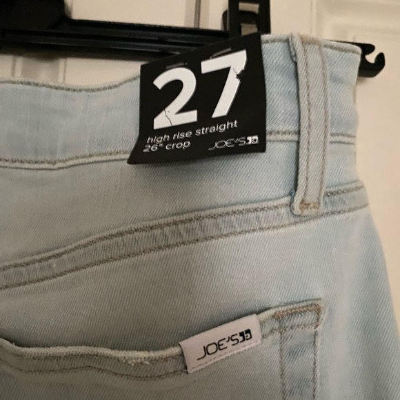 NWT JOE’S HIGH RISE STRAIGHT “BAYLENE” 26” CROP JEANS . - Picture 4 of 11